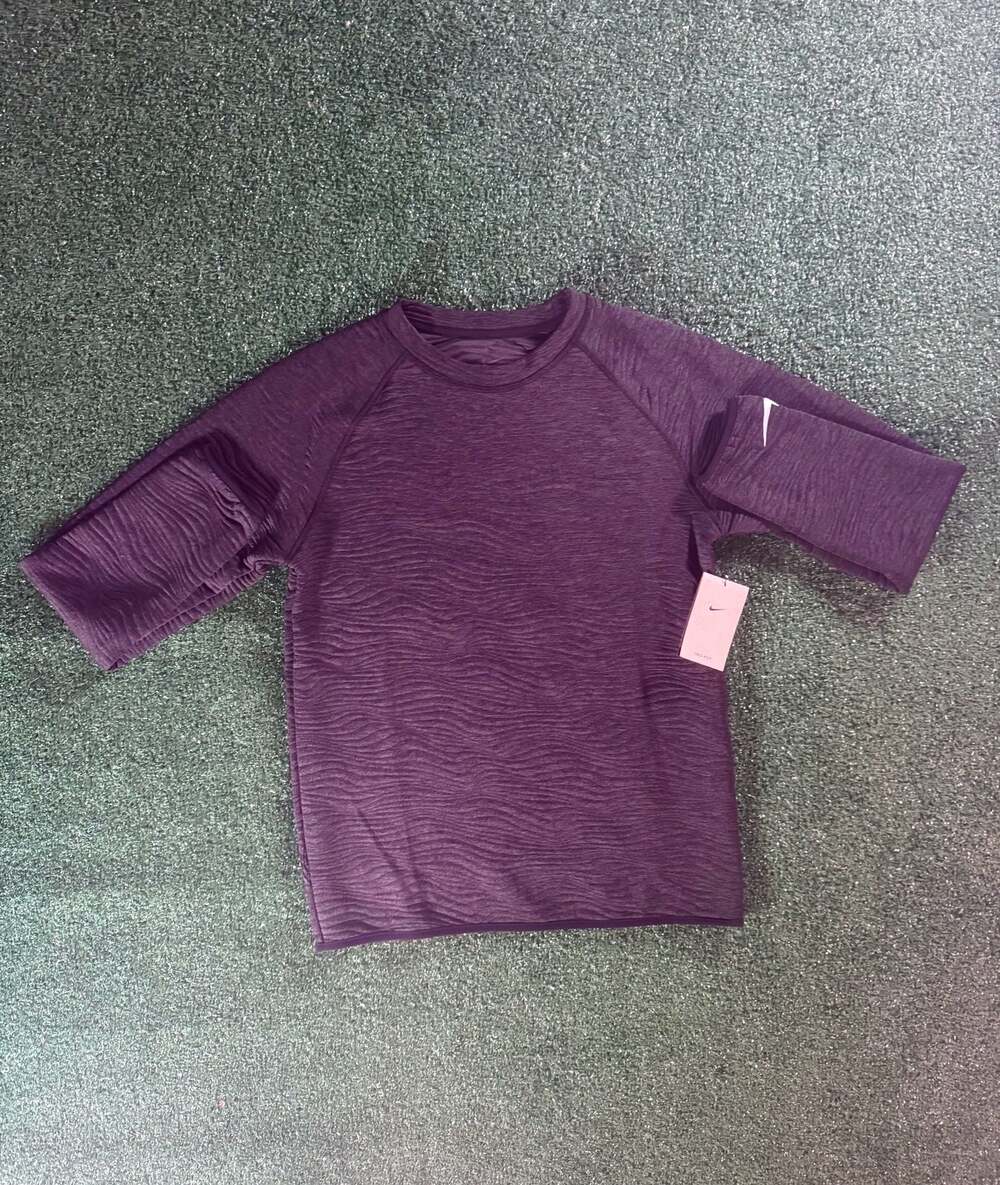 Nike Golf Dri-FIT Textured Long Sleeve Shirt Size S